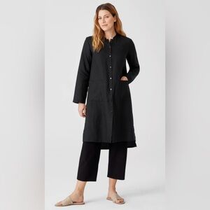 Eileen Fisher button up/overcoat
